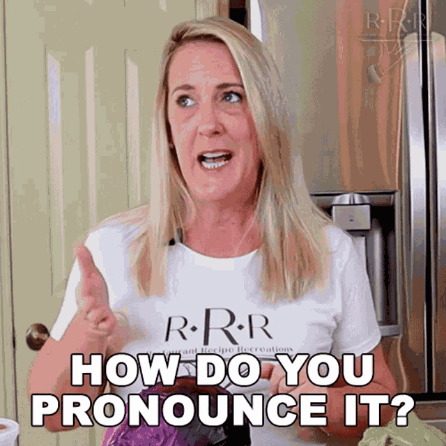 How Do You Pronounce It Jennifer Decarle GIF