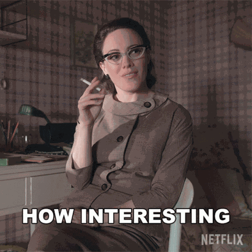 How Interesting Miss Jean Blake GIF