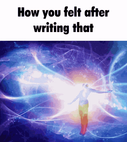 How You Felt After Writing That How Bro Felt After Saying That GIF