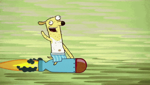 Howie Almost Naked Animals GIF