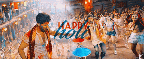 Hrithik Roshan Happy Holi GIF