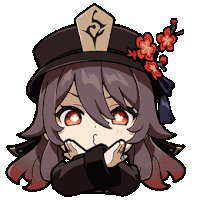 Hu Tao Genshin Impact Sticker