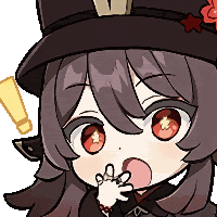 Hu Tao Genshin Sticker