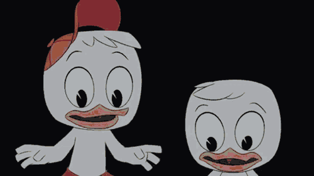 Huey Duck Louie Duck GIF