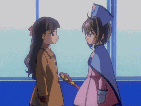 Hug Cardcaptor Sakura GIF