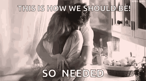 Hug Couple GIF