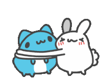 Hug Cute Sticker