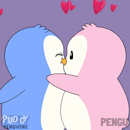 Hug Kiss GIF