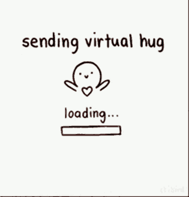 Hug Virtual Hug GIF