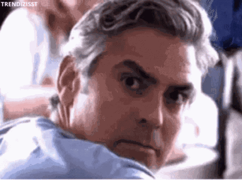 Huh George Clooney GIF