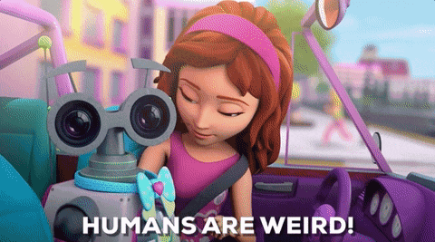 Humans Are Weird Lego Friends GIF