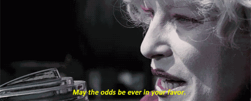 Hunger Games May The Odds Be Ever In Your Favor GIF
