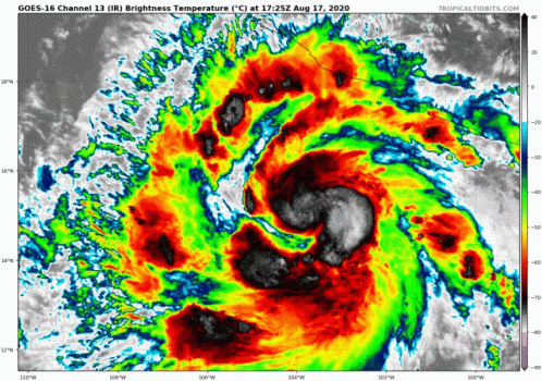 Hurricane Genevieve GIF
