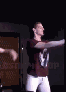 Hype Man Dancing On Stage GIF