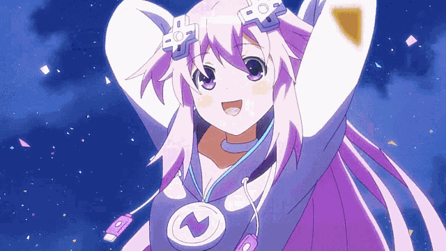 Hyperdimension Neptunia Neptunia GIF