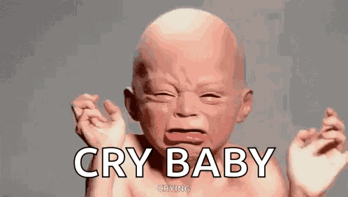 Hysterical Crying Crying Baby GIF