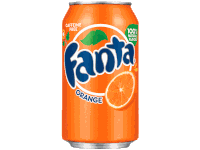 I Am A Fanta Can Sticker