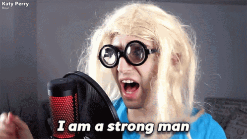 I Am A Strong Man Stevie T GIF