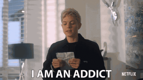 I Am An Addict Mae Martin GIF