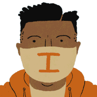 I Am Black History Mask Sticker