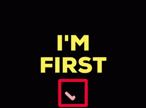 I Am First Rayya GIF