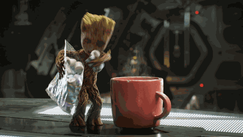 I Am Groot Baby Groot GIF