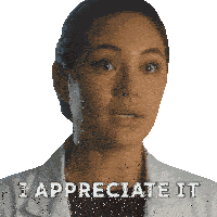 I Appreciate It Crystal Sticker