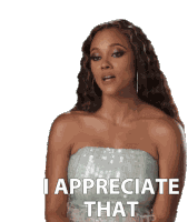 I Appreciate That Real Housewives Of Potomac Sticker