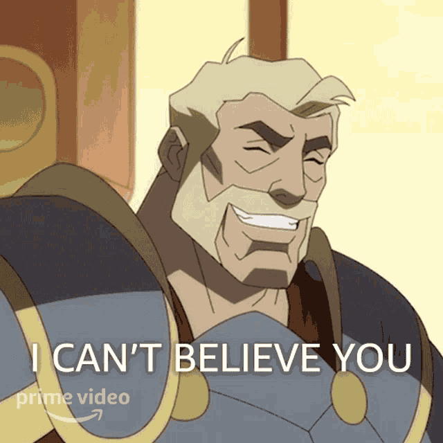 I Cant Believe You General Krieg GIF