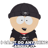 I Cant Do Anything About It Stan Marsh Sticker