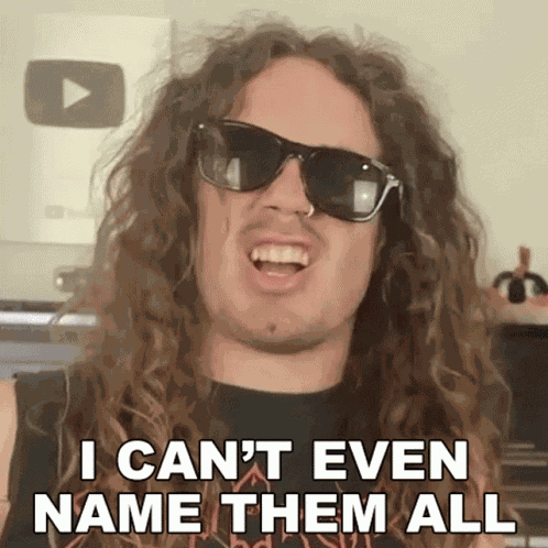 I Cant Even Name Them All Bradley Hall GIF