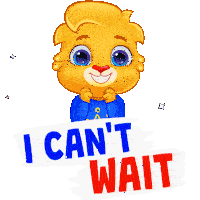 I Cant Wait I Cant Wait To See You Sticker