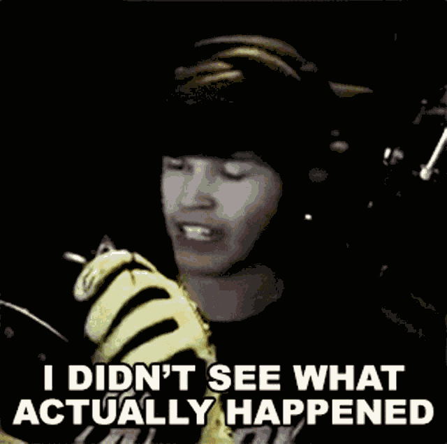 I Didnt See What Actually Happened Casey Kirwan GIF