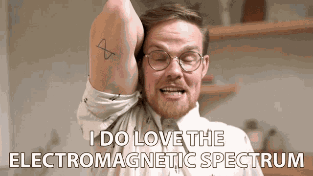 I Do Love The Electromagnetic Spectrum Gregory Brown GIF
