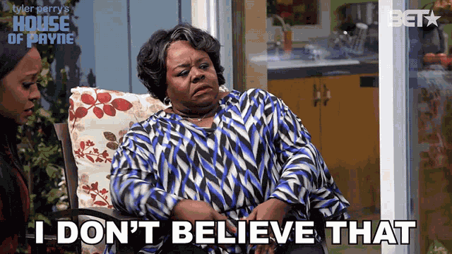 I Dont Believe That Cassi Davis GIF