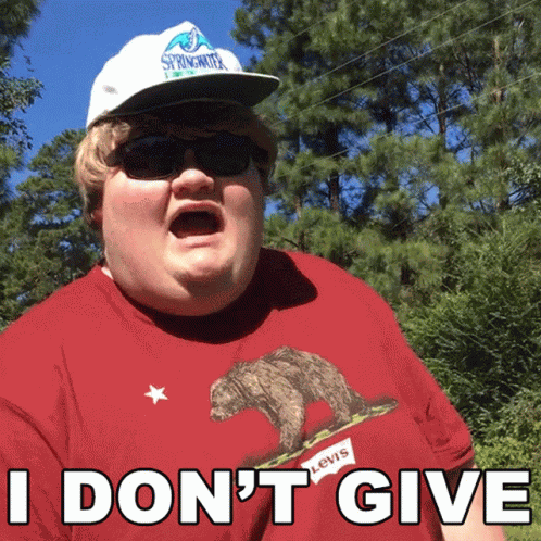 I Dont Give A Damn Kyle Kidd GIF