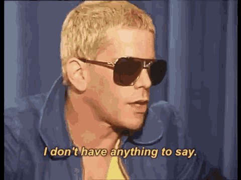 I Dont Have Anything To Say Lou Reed GIF