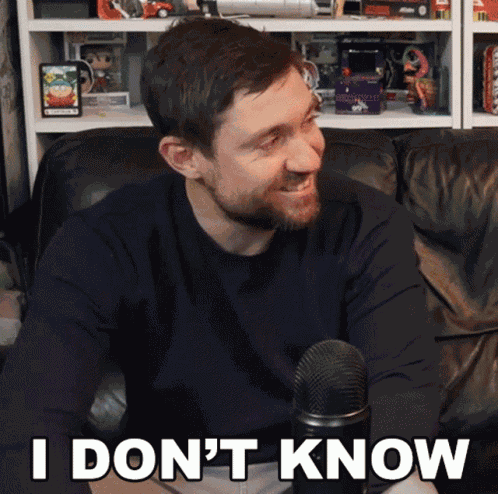 I Dont Know Richard GIF
