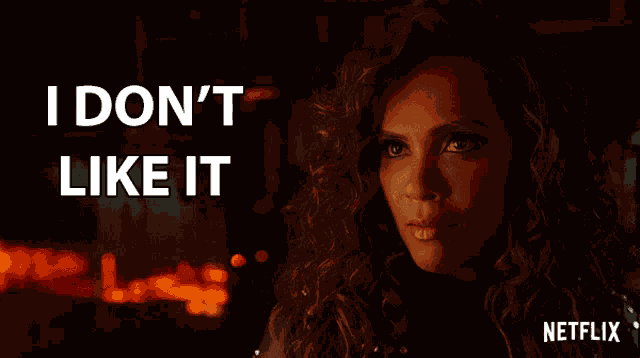I Dont Like It Lesley Ann Brandt GIF