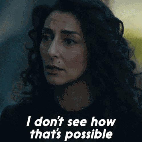 I Dont See How Thats Possible Evelyn GIF