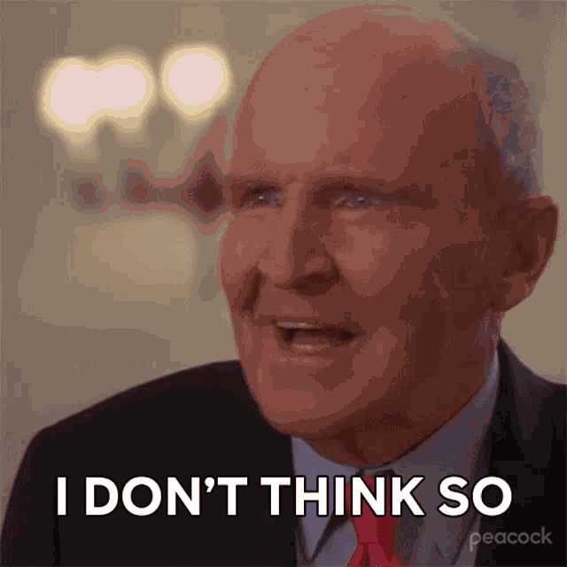 I Dont Think So 30rock GIF