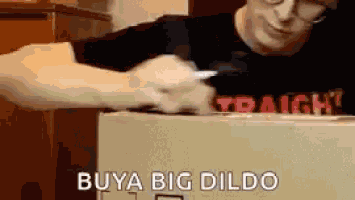 I Dubbbz Tv Dildo Package GIF