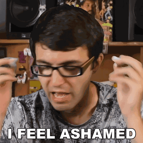 I Feel Ashamed Steve Terreberry GIF