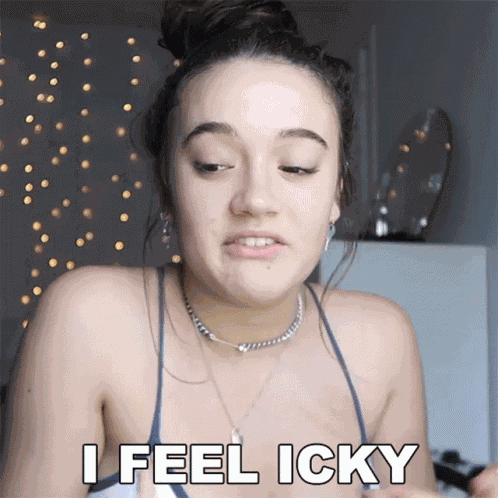 I Feel Icky Fiona Frills GIF