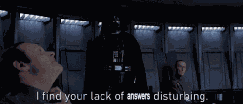 I Find Zour Lack Of Faith Disturbing Star Wars GIF