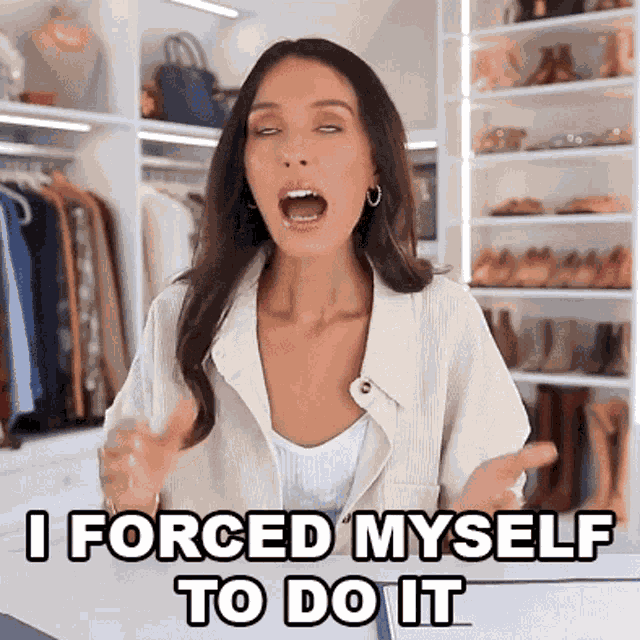 I Forced Myself To Do It Shea Whitney GIF