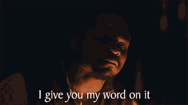 I Give You My Word On It Mack GIF
