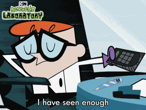I Have Seen Enough Dexter GIF