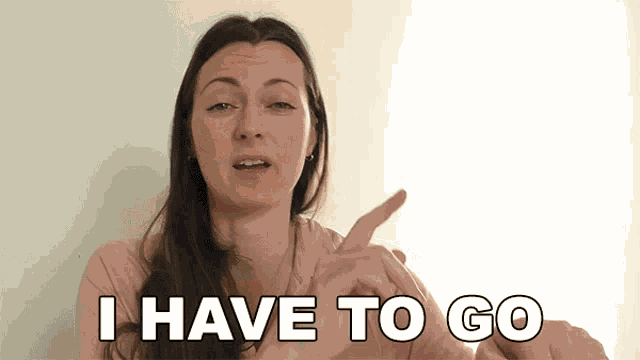 I Have To Go Jade GIF GIF