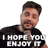 I Hope You Enjoy It Ignace Aleya Sticker